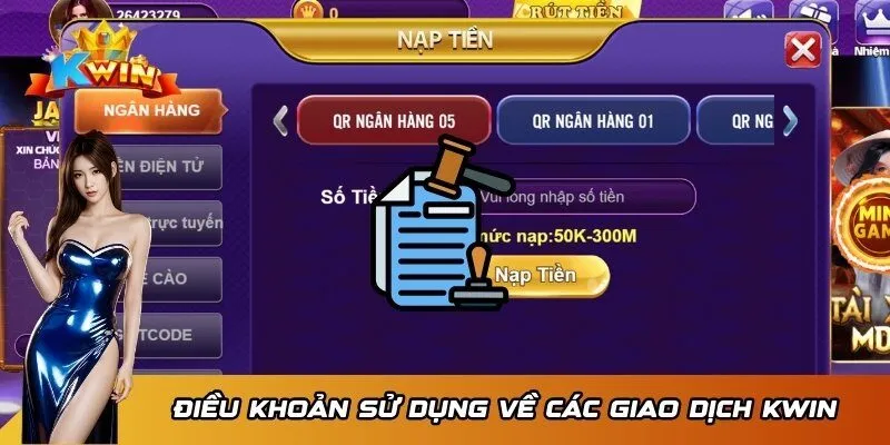 Điều khoản về giao dịch tài chính tại nền tảng